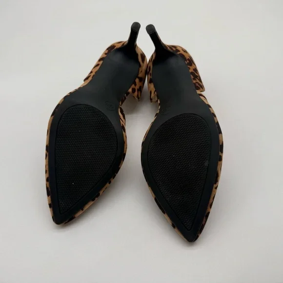 a new day Leopard Print Heels closed toe - Picture 5 of 6